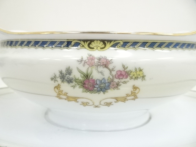 道具 ] - 道具 オールドノリタケ 花柄グレービーボート | ネット